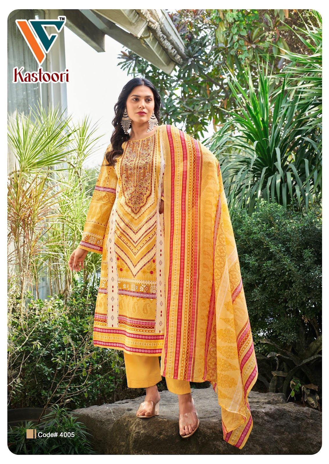 Kastoori? Vol 4 Vandana Creation Cotton Karachi Salwar Suits Supplier Ahmedabad