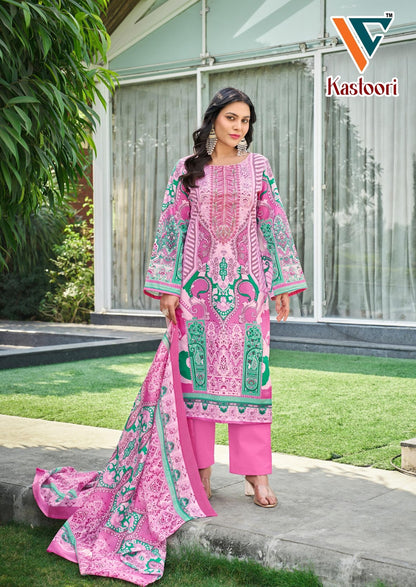 Kastoori? Vol 4 Vandana Creation Cotton Karachi Salwar Suits Supplier Ahmedabad