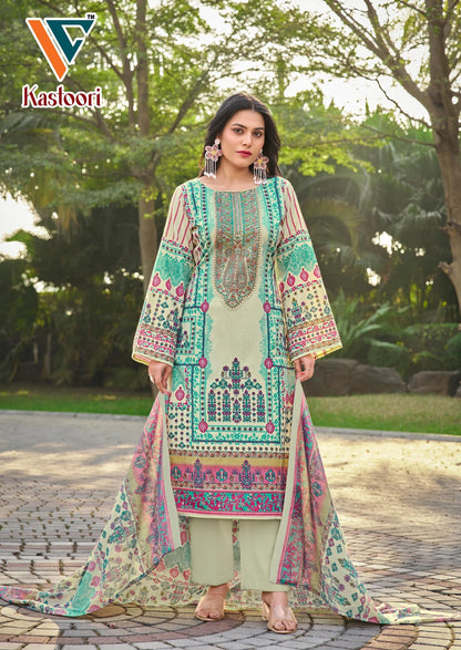 Kastoori? Vol 4 Vandana Creation Cotton Karachi Salwar Suits Supplier Ahmedabad