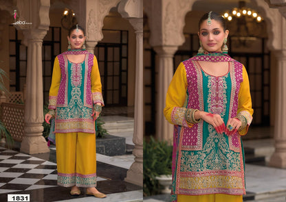 Kasturi Eba Lifestyle Chinon Pakistani Readymade Suits Wholesaler