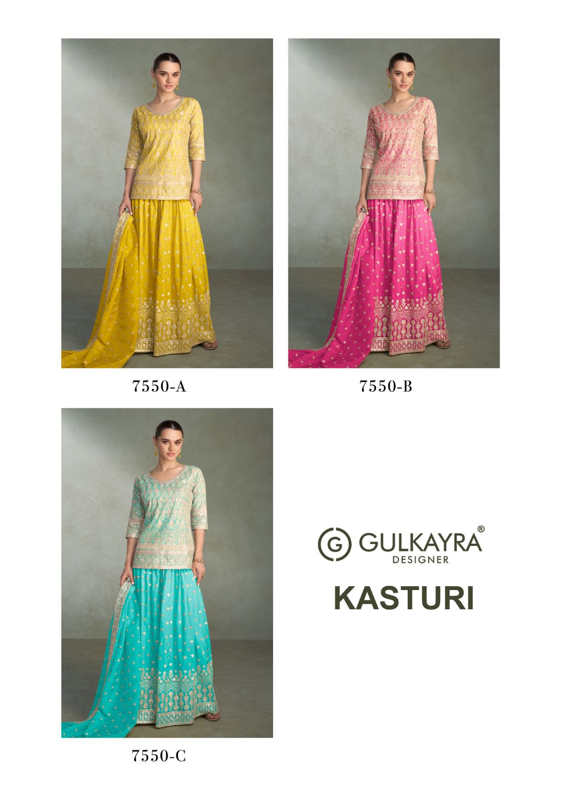 Kasturi Gulkayra Designer Simar Readymade Suits Wholesale