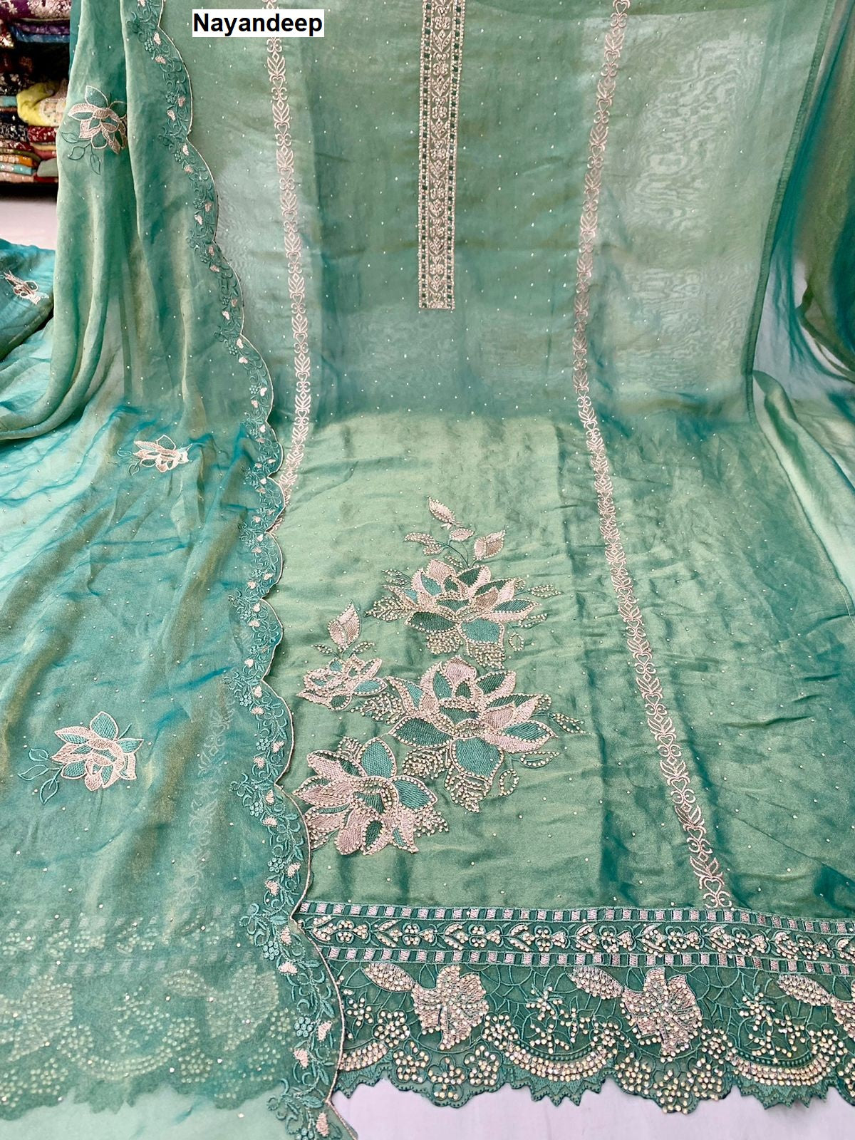 Kasturi Nayandeep Silk Salwar Suits Wholesale