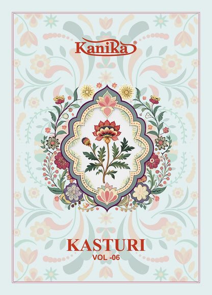 Kasturi Vol 6 Kanika Readymade Cotton Patiyala Suits Exporter Gujarat