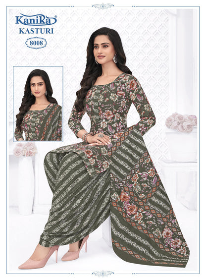 Kasturi Vol 8 Kanika Readymade Cotton Patiyala Suits Wholesaler Gujarat