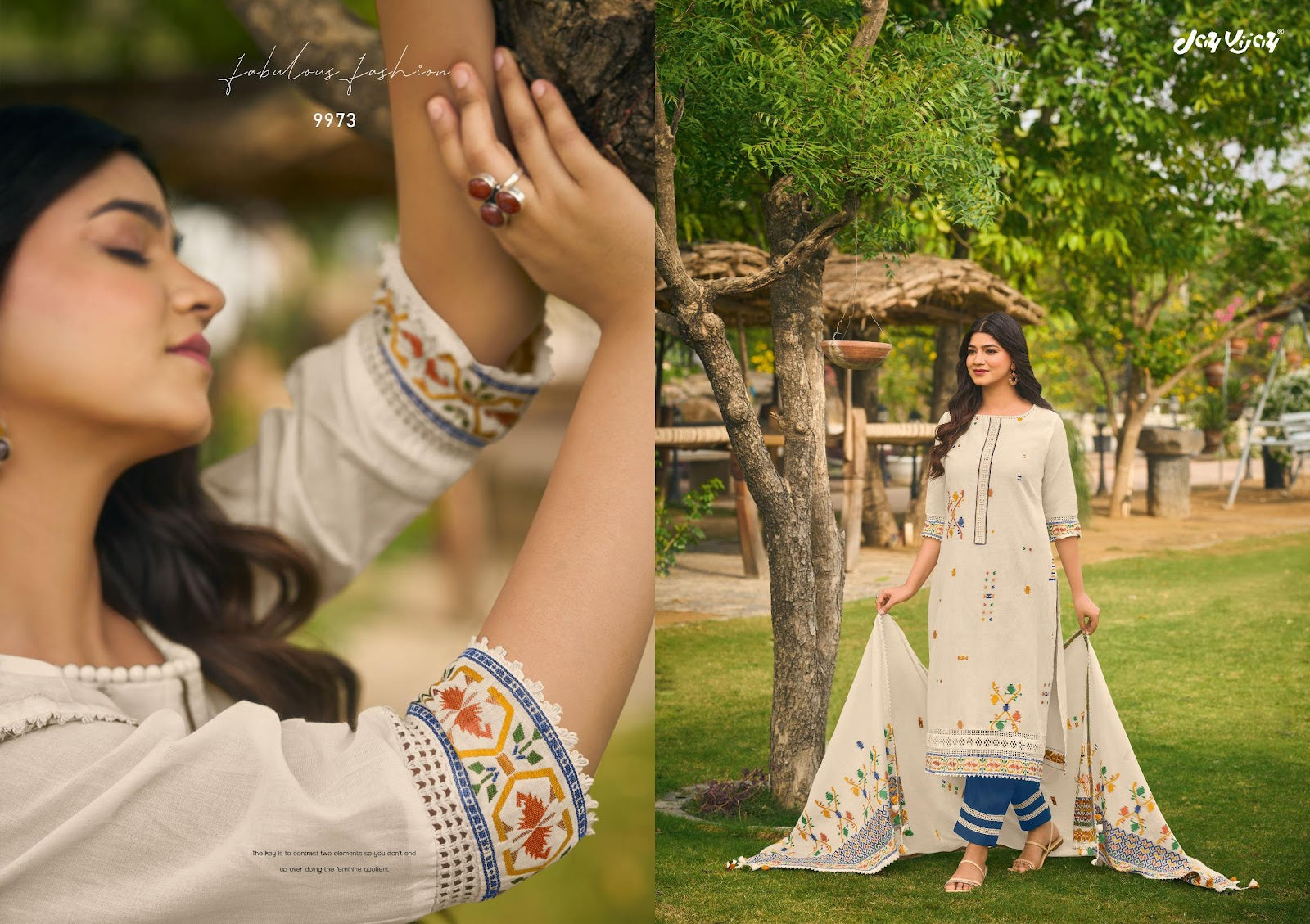 Kasuti Jay Vijay Pure Cotton Pant Style Suits Manufacturer