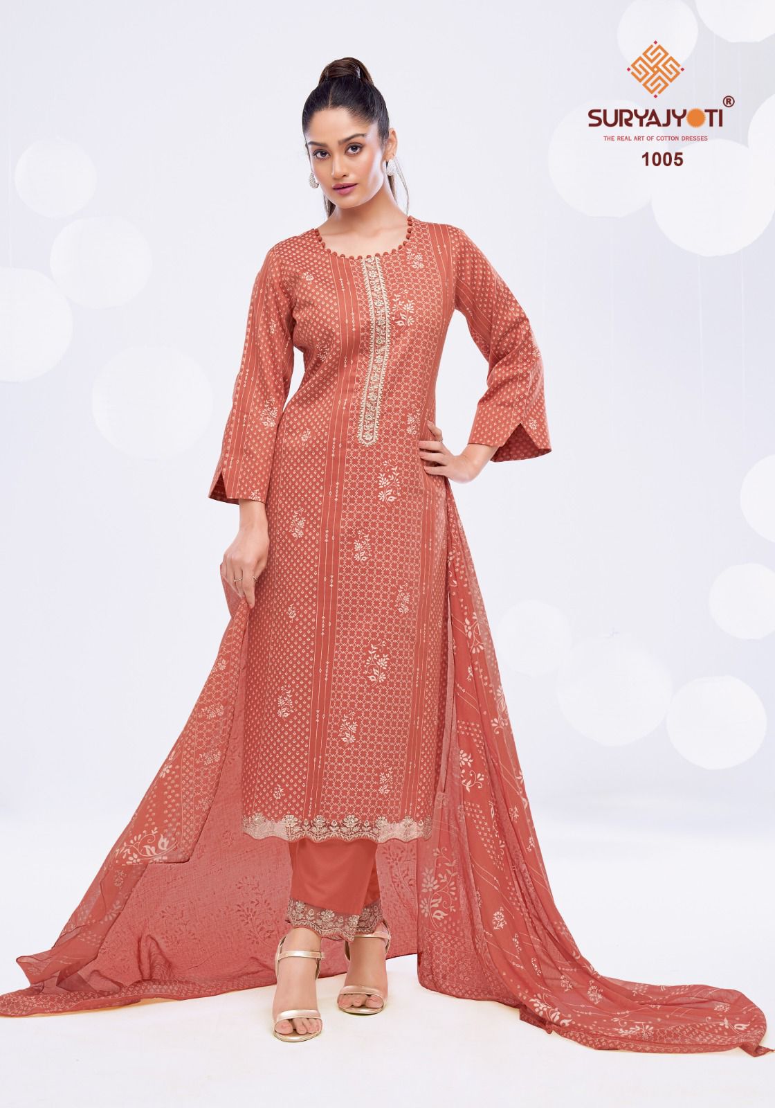 Kasuti Vol 1 Suryajyoti Jaam Satin Pant Style Suits Wholesale Rate