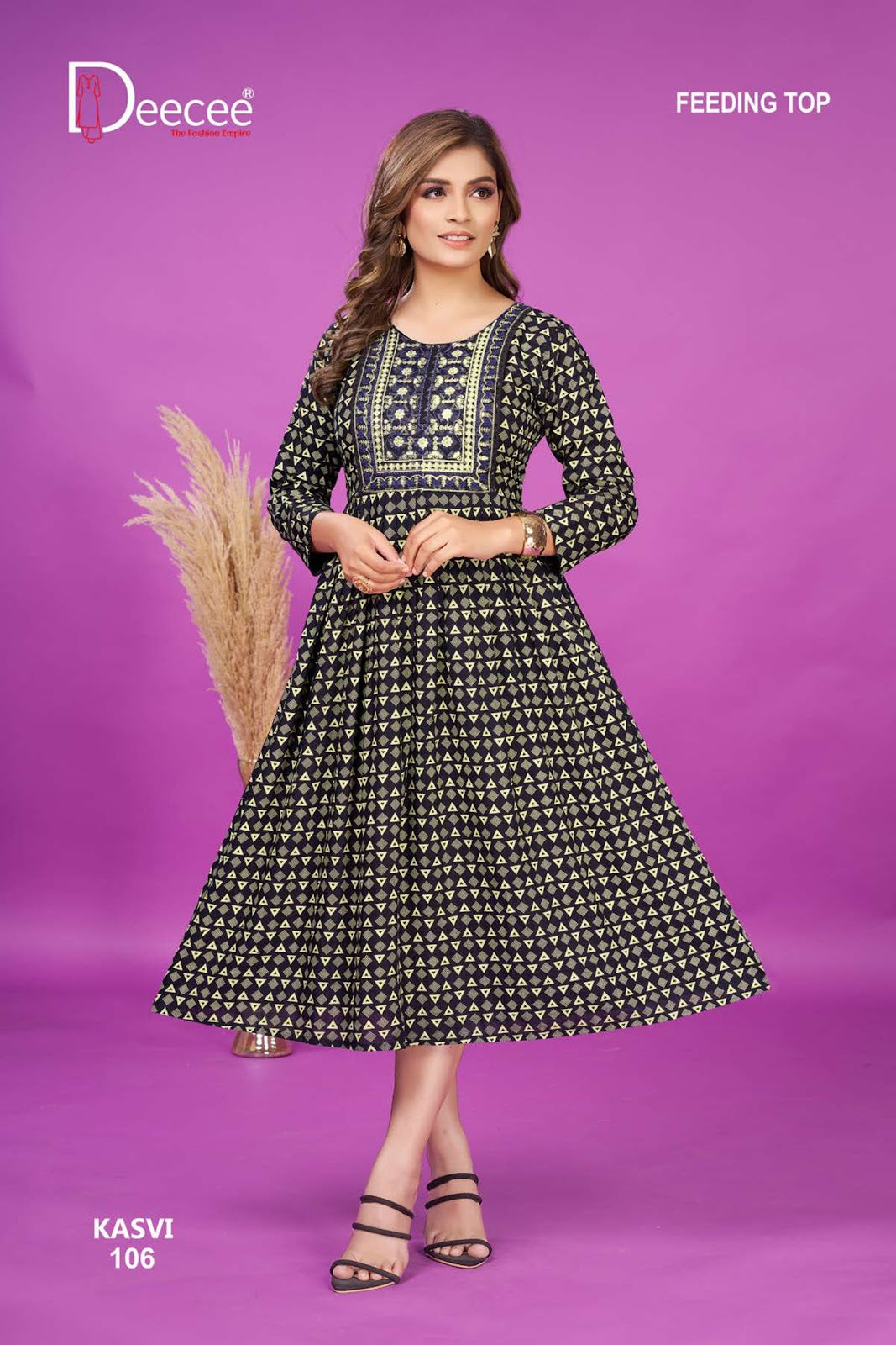 Kasvi Deecee Rayon Feeding Kurtis Supplier