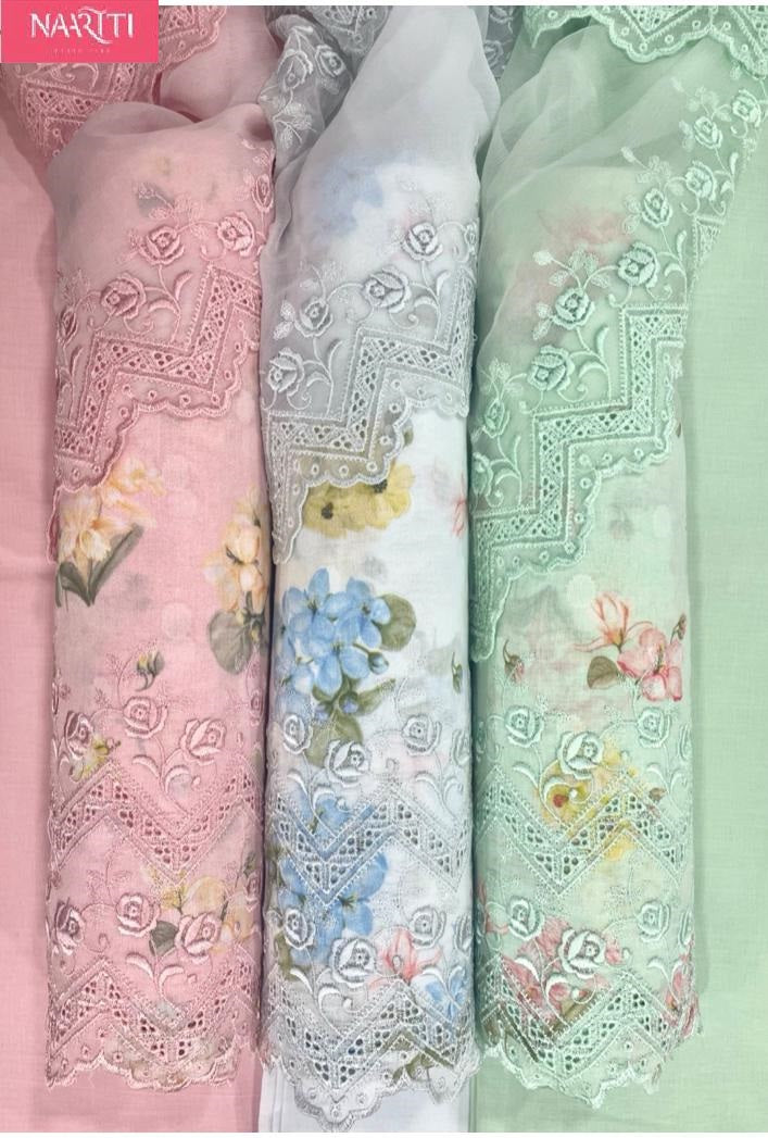 Kate Naariti Cotton Pant Style Suits Manufacturer Gujarat