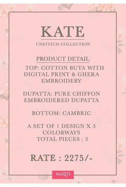 Kate Naariti Cotton Pant Style Suits Manufacturer Gujarat