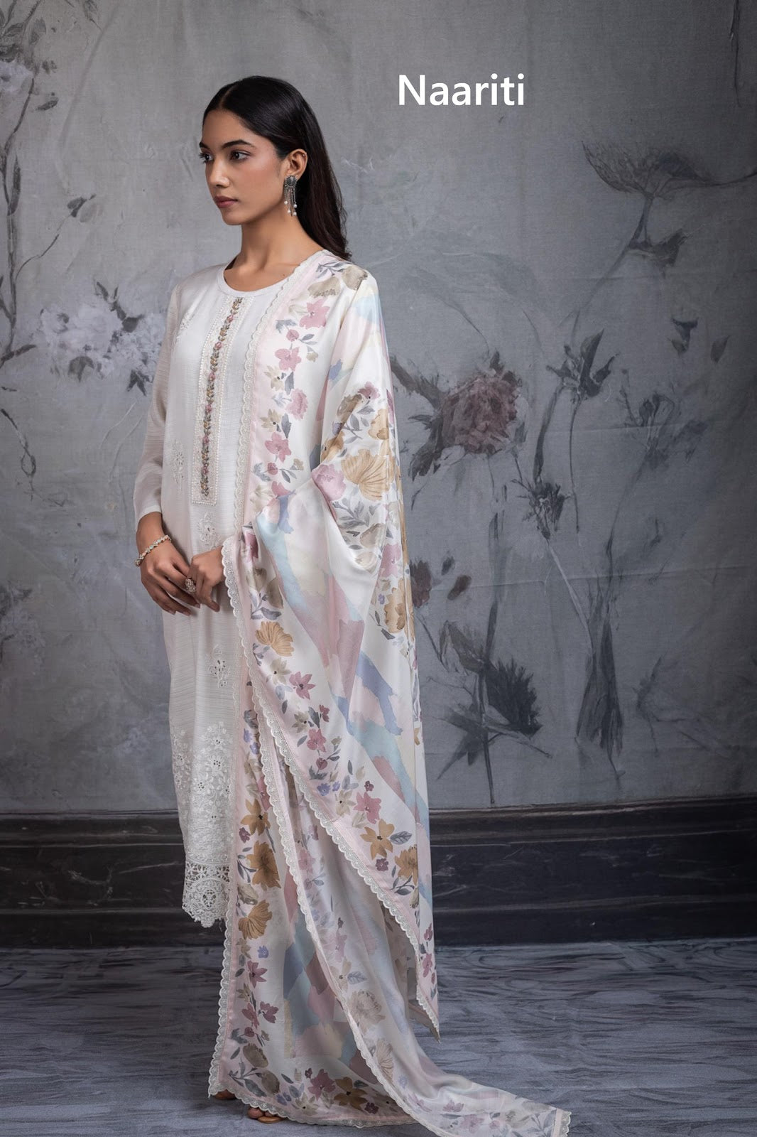 Kateek Naariti Muslin Pant Style Suits Wholesale