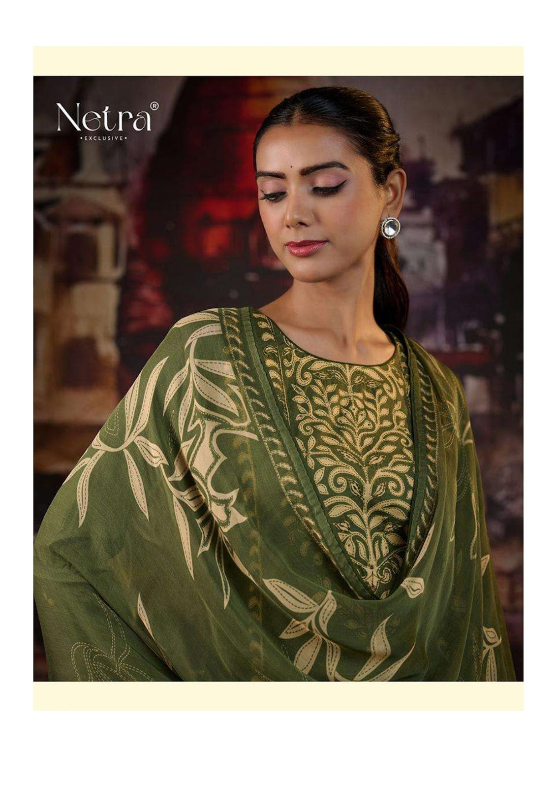 Katha Netra Premium Cotton Pant Style Suits Supplier Ahmedabad