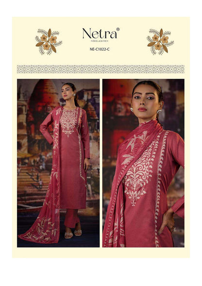 Katha Netra Premium Cotton Pant Style Suits Supplier Ahmedabad
