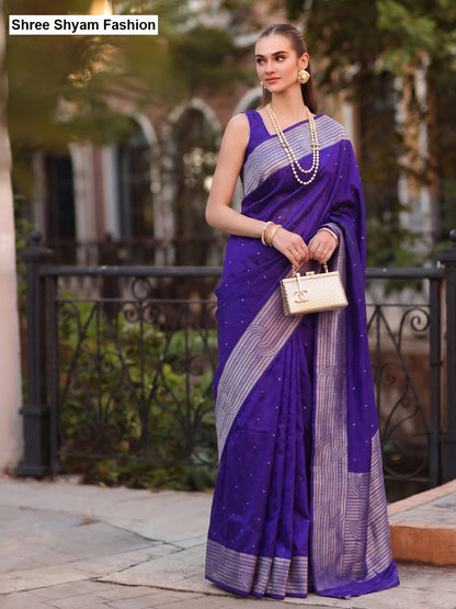 Katha Shree Shyam Fashion Cotton Blend Sarees Wholesale Price