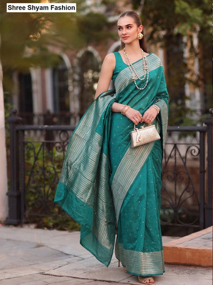 Katha Shree Shyam Fashion Cotton Blend Sarees Wholesale Price