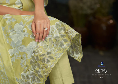 Kathak 2667 Sargam Prints Cambric Print Pant Style Suits Wholesale Rate