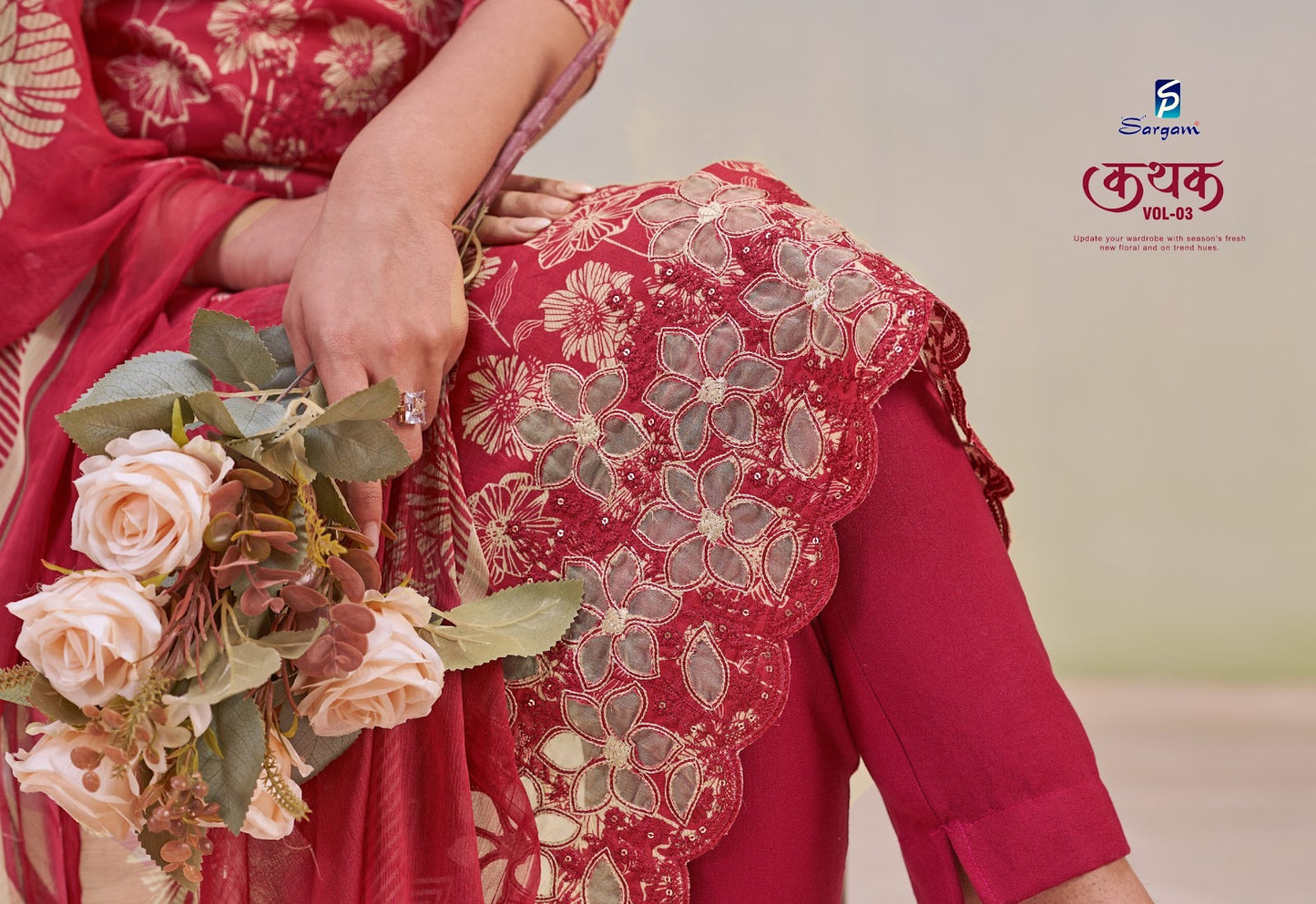 Kathak Vol 3 Sargam Prints Cambric Pant Style Suits Exporter Gujarat