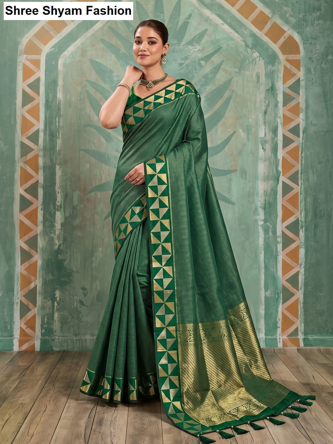 Kathakali Shree Shyam Fashion Art Silk Sarees Manufacturer Ahmedabad