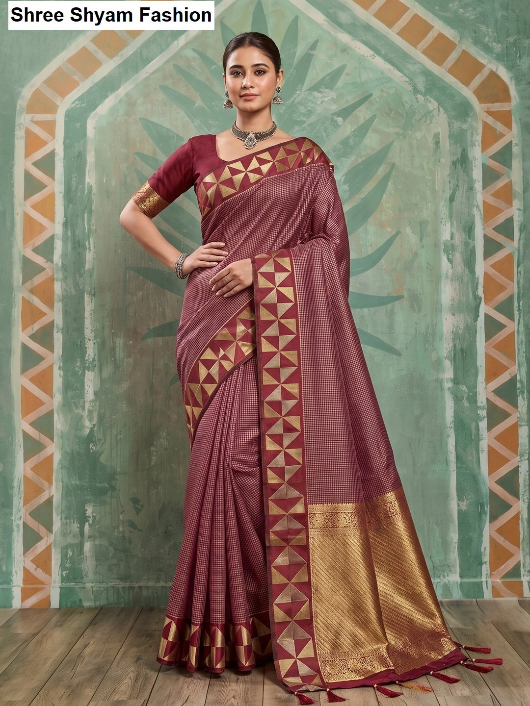 Kathakali Shree Shyam Fashion Art Silk Sarees Manufacturer Ahmedabad