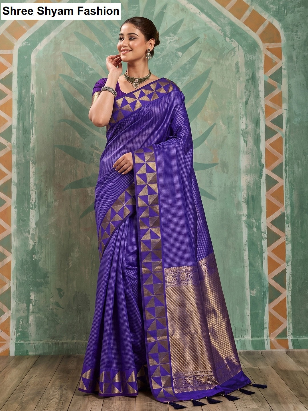 Kathakali Shree Shyam Fashion Art Silk Sarees Manufacturer Ahmedabad