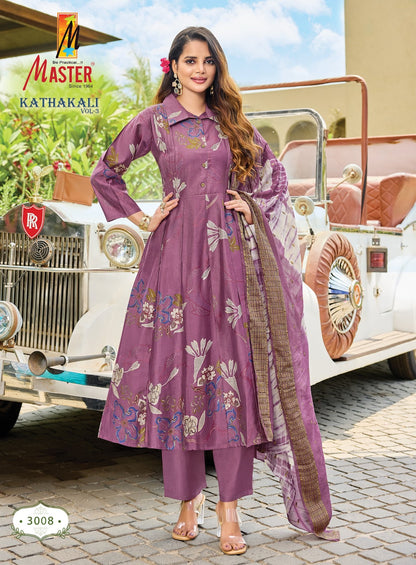 Kathakali Vol 3 Master Gadwal Readymade Anarkali Suits Manufacturer Ahmedabad