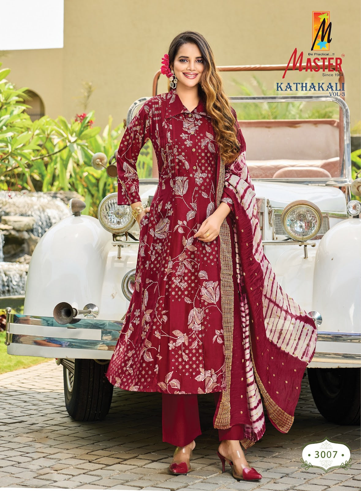 Kathakali Vol 3 Master Gadwal Readymade Anarkali Suits Manufacturer Ahmedabad