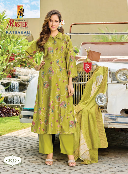 Kathakali Vol 3 Master Gadwal Readymade Anarkali Suits Manufacturer Ahmedabad