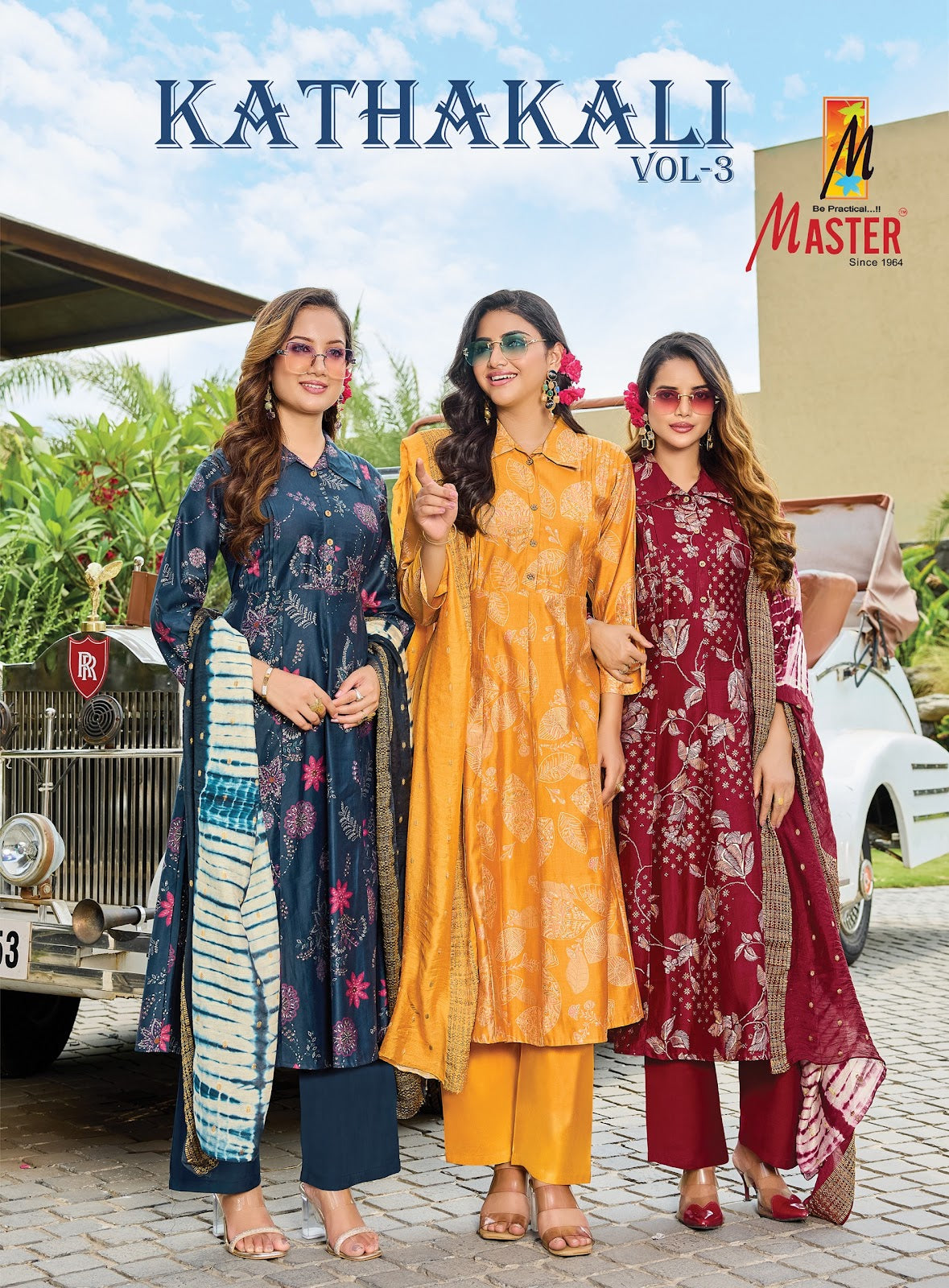 Kathakali Vol 3 Master Gadwal Readymade Anarkali Suits Manufacturer Ahmedabad