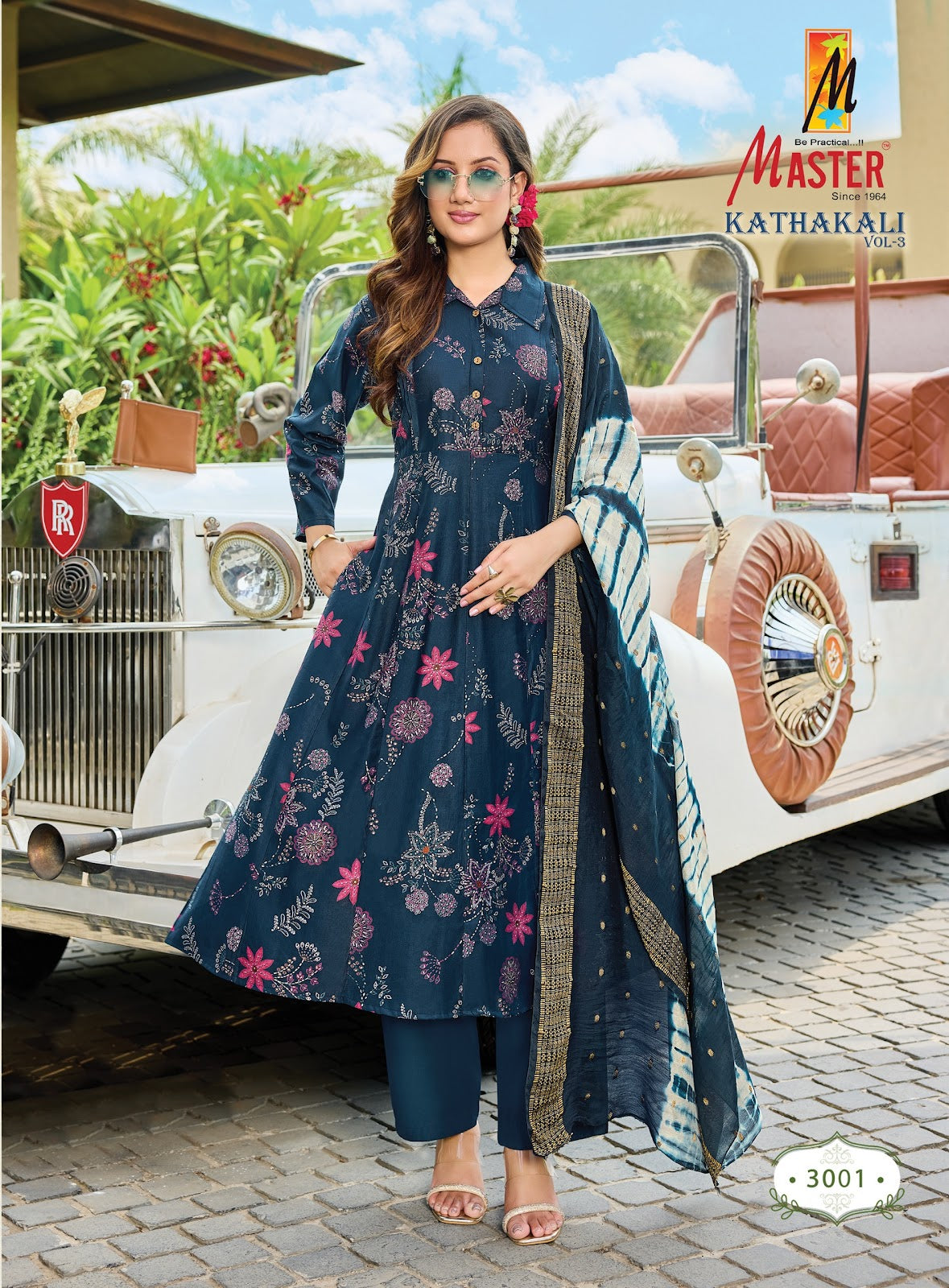 Kathakali Vol 3 Master Gadwal Readymade Anarkali Suits Manufacturer Ahmedabad