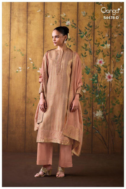 Katriel 4478 Ganga Viscose Pant Style Suits Wholesaler India