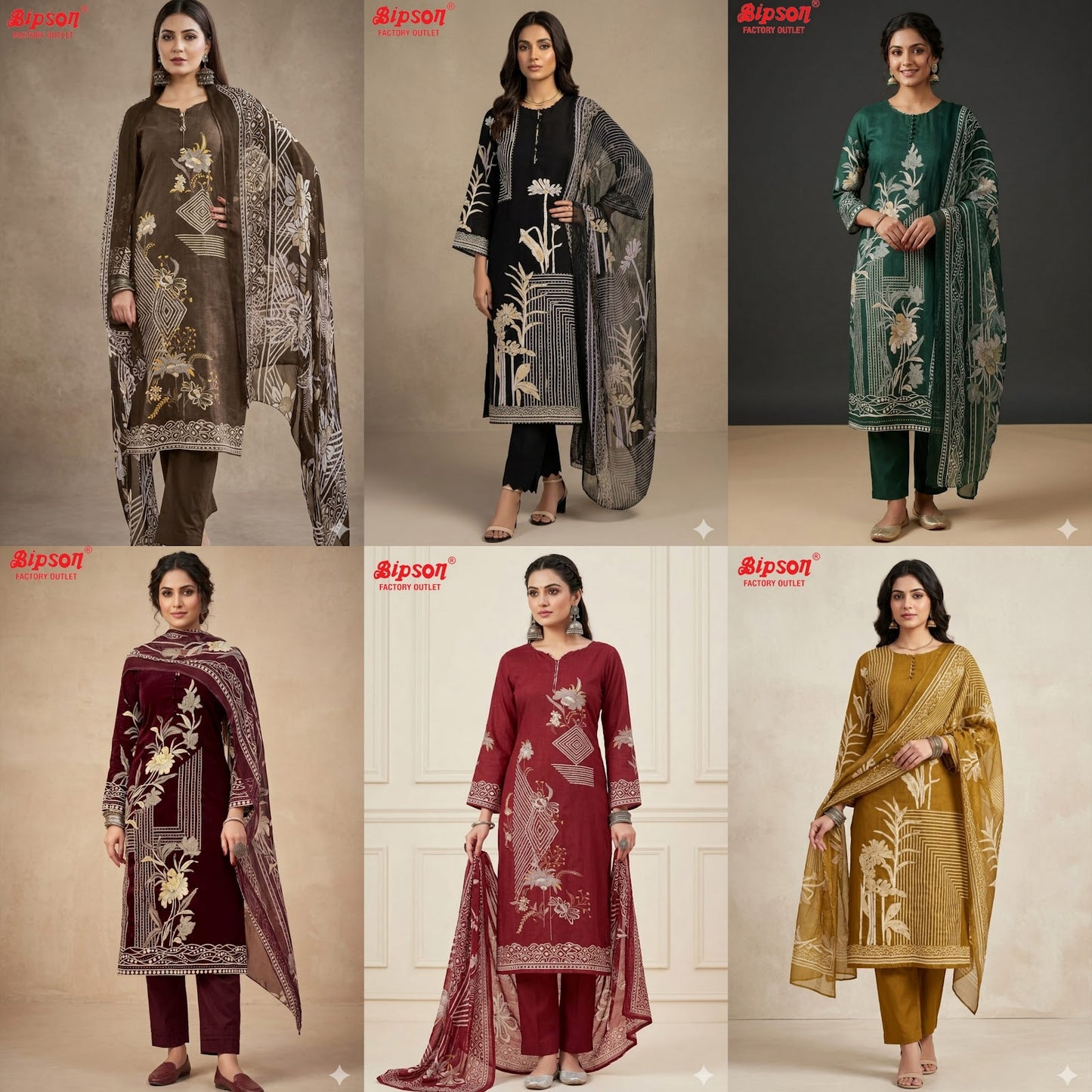 Kaveri Bipson Prints Cambric Cotton Readymade Pant Style Suits Exporter India