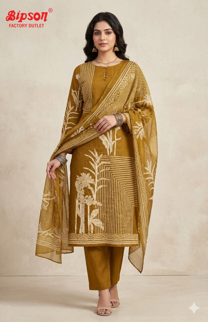 Kaveri Bipson Prints Cambric Cotton Readymade Pant Style Suits Exporter India