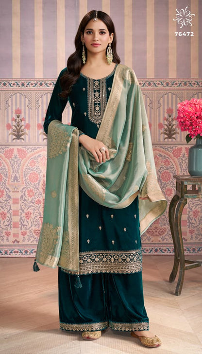 Kaveri Kuleesh Vinay Fashion Llp Velvet Suits Wholesale Price