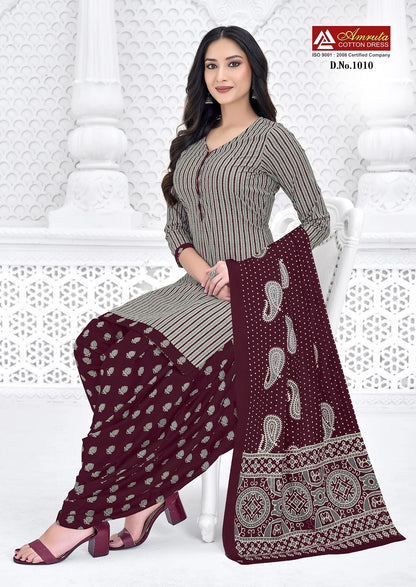 Kaveri Vol 1 Amruta Cotton Patiyala Style Suits Supplier Gujarat