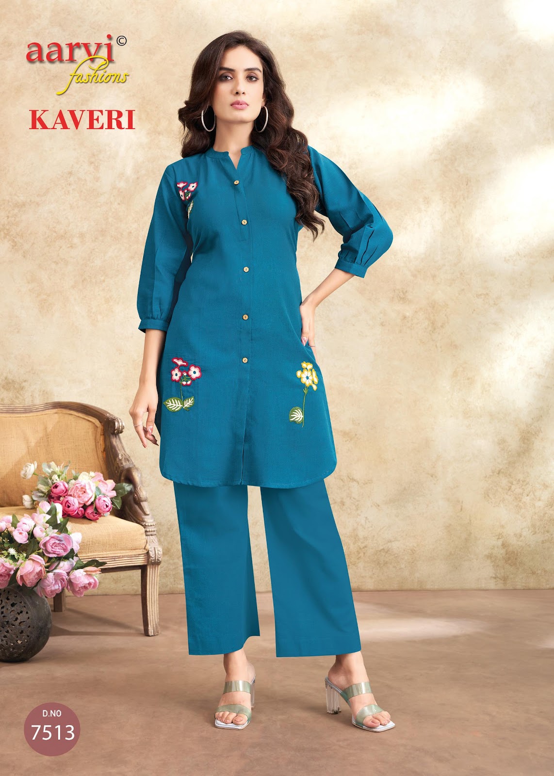 Kaveri Vol 2 Aarvi Fashions Cotton Co Ord Set Exporter