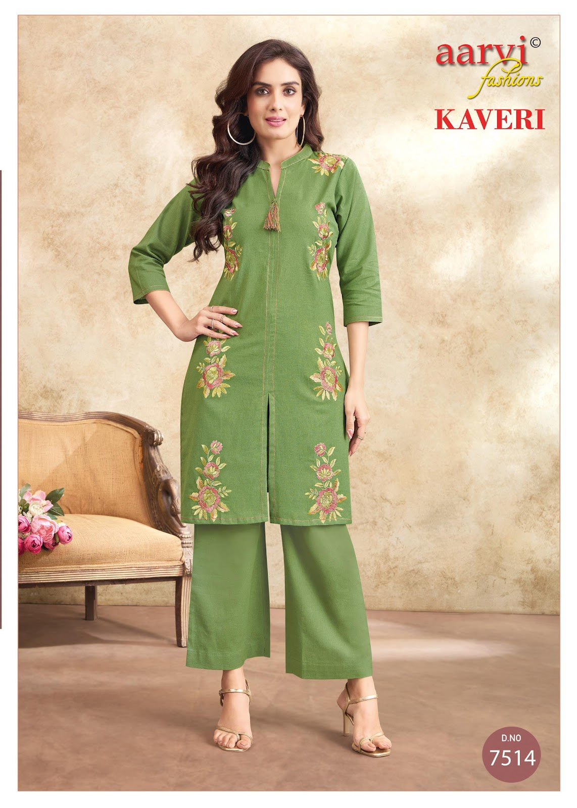 Kaveri Vol 2 Aarvi Fashions Cotton Co Ord Set Exporter