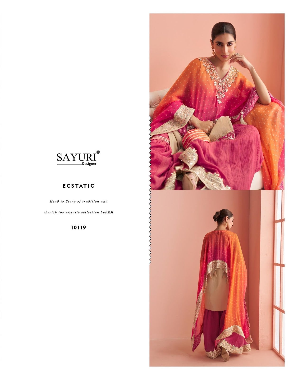 Kaveri With Kaftan Sayuri Simar Silk Readymade Sharara Suits Exporter