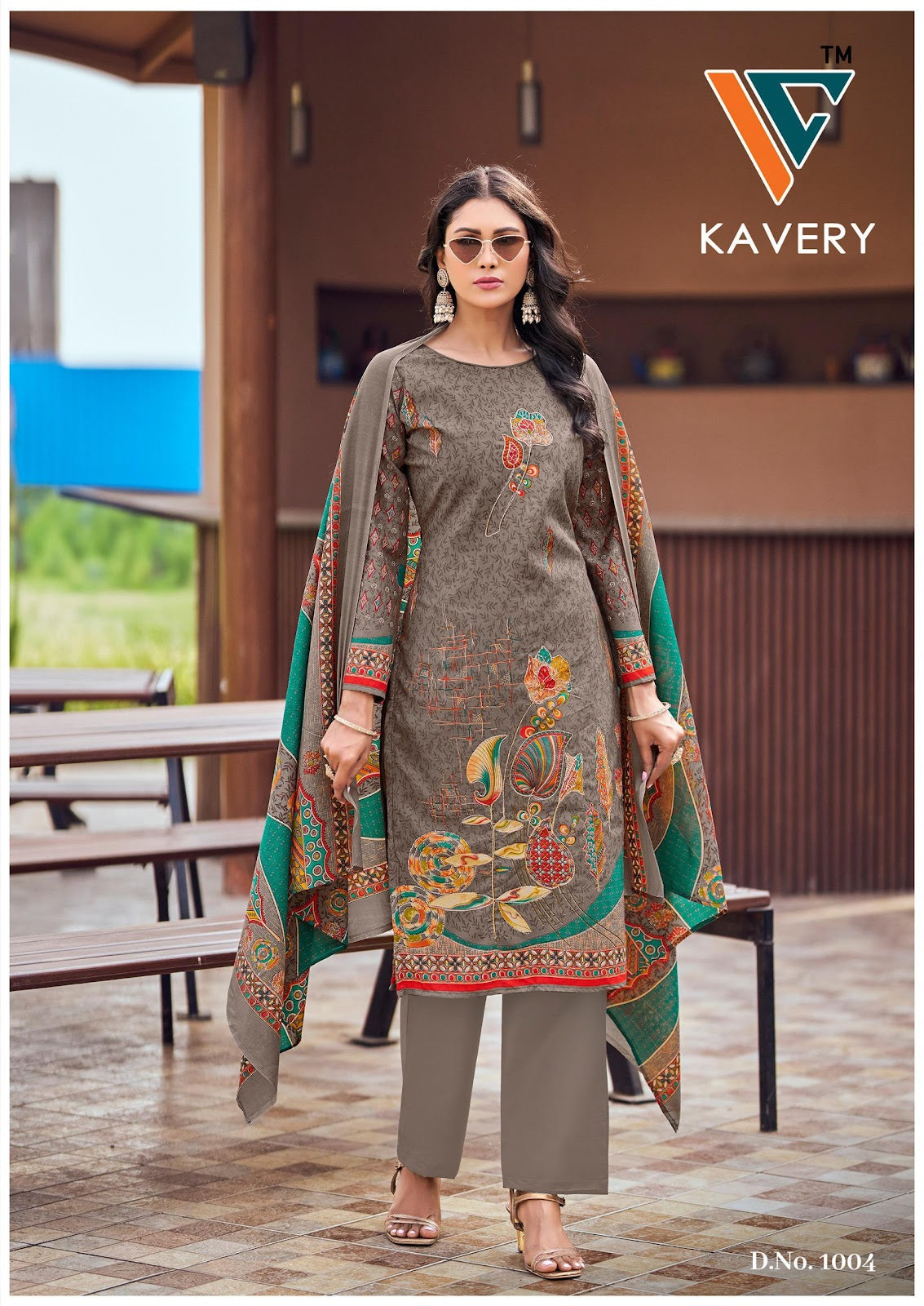 Kavery Vol 1 Vandana Creation Mix Cotton Karachi Salwar Suits Manufacturer Gujarat