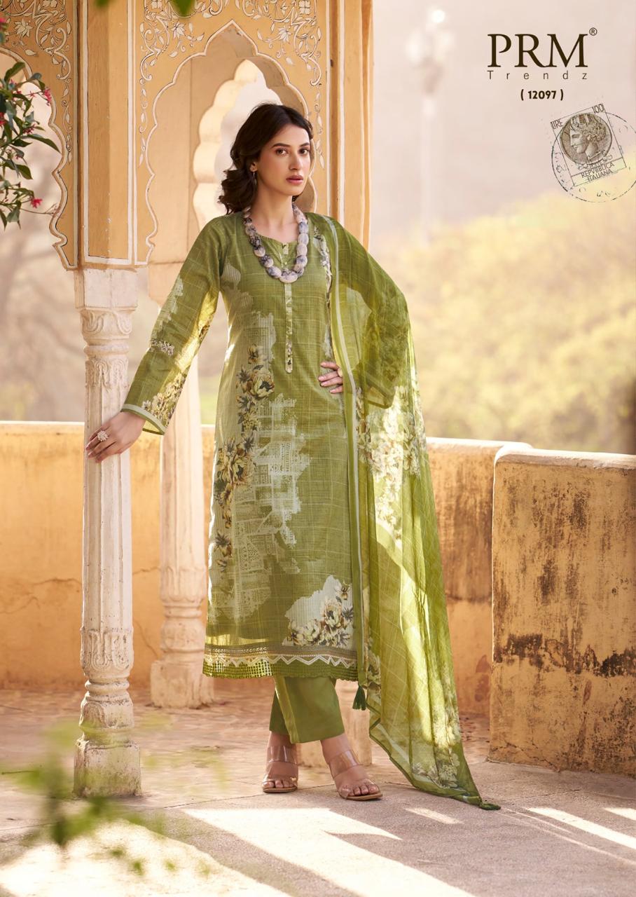 Kaviar Prm Trendz Pure Lawn Pant Style Suits Supplier Ahmedabad