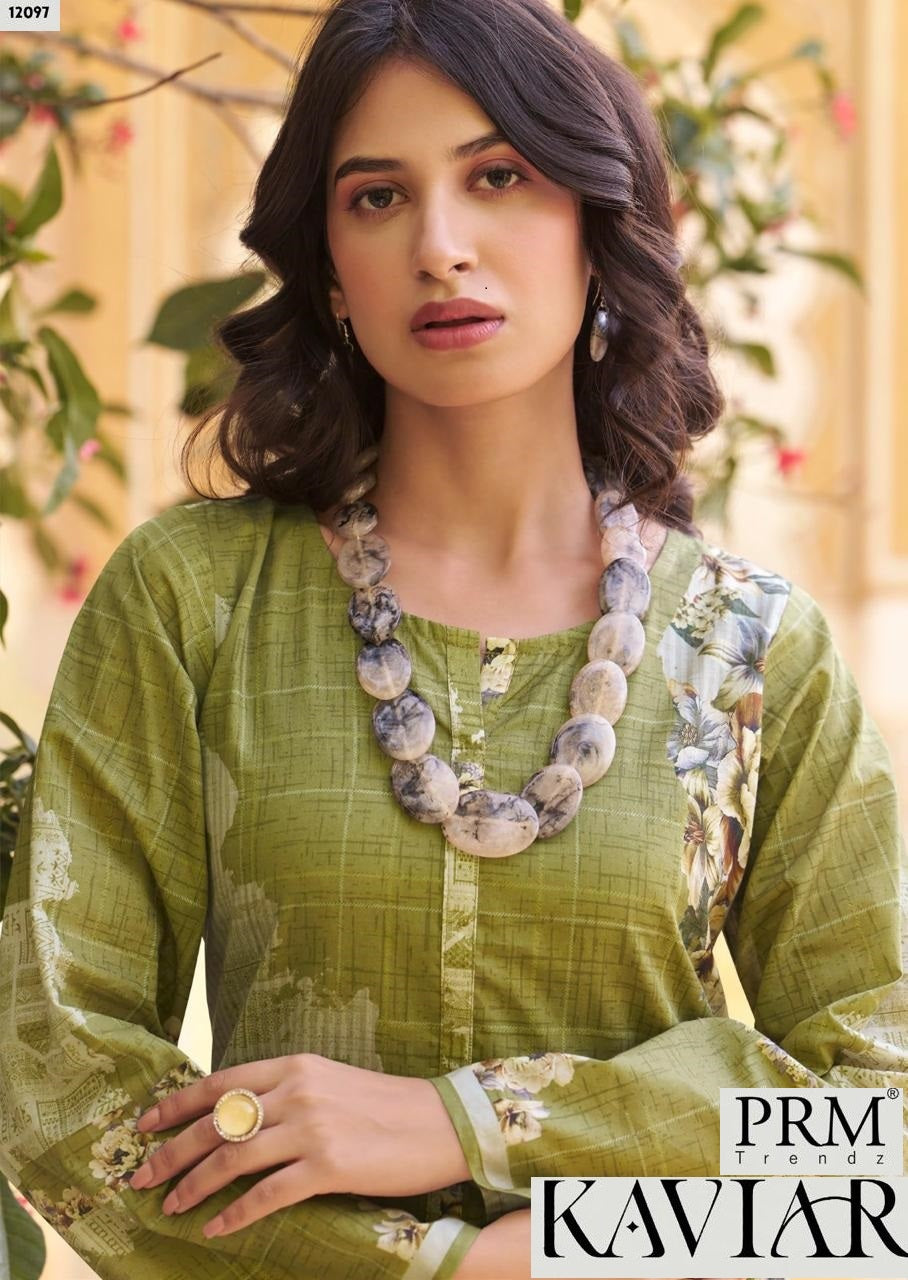 Kaviar Prm Trendz Pure Lawn Pant Style Suits Supplier Ahmedabad
