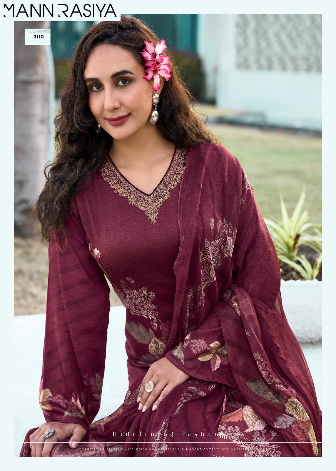 Kavish Mannrasiya Pure Jam Pant Style Suits Exporter