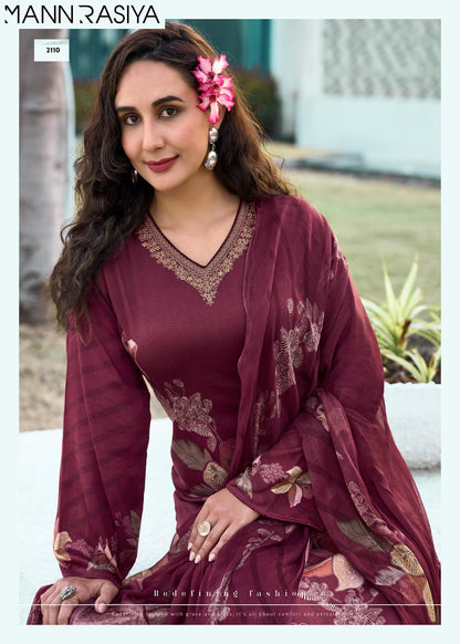 Kavish Mannrasiya Pure Jam Pant Style Suits Exporter