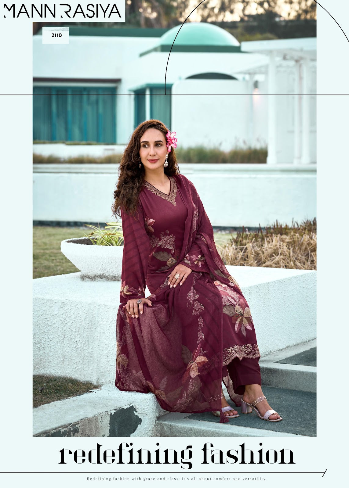 Kavish Mannrasiya Pure Jam Pant Style Suits Exporter