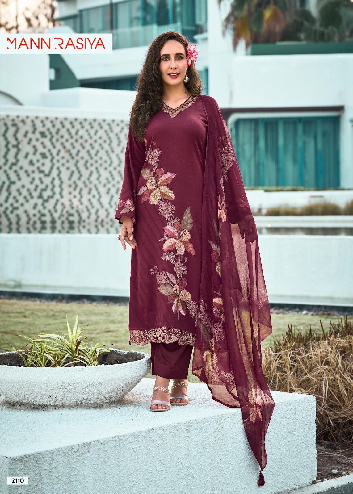 Kavish Mannrasiya Pure Jam Pant Style Suits Exporter