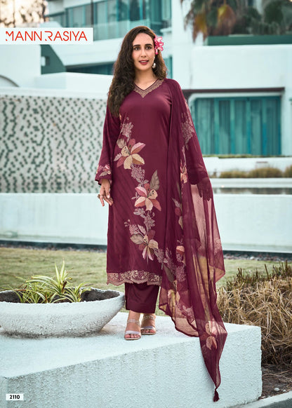Kavish Mannrasiya Pure Jam Pant Style Suits Exporter