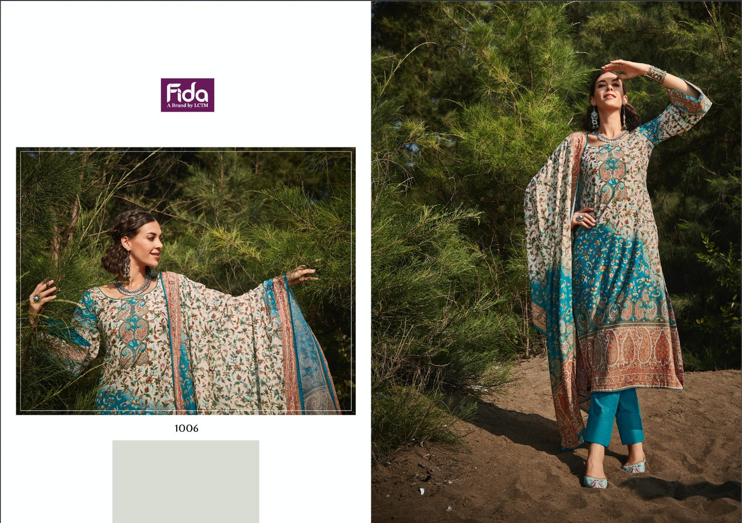 Kavisha Fida Wool Pashmina Suits Wholesale