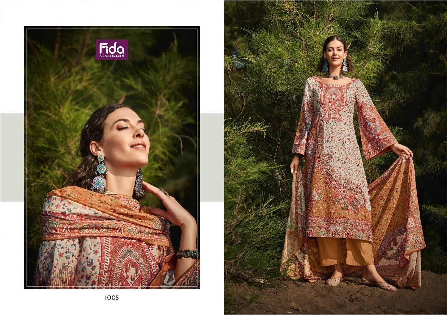 Kavisha Fida Wool Pashmina Suits Wholesale