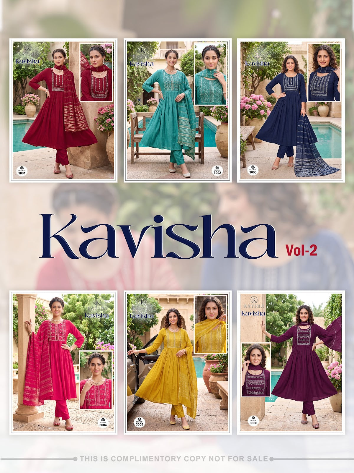 Kavisha Vol 2 Kysa Vertican Readymade Anarkali Suits Wholesale