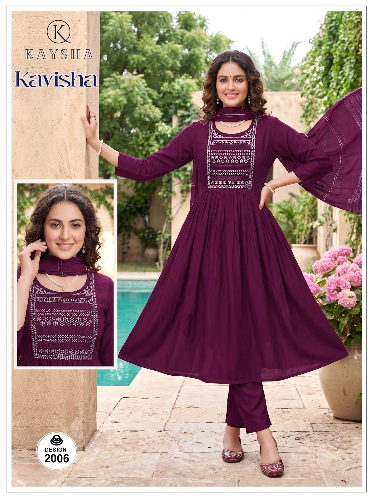 Kavisha Vol 2 Kysa Vertican Readymade Anarkali Suits Wholesale