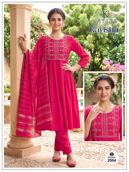 Kavisha Vol 2 Kysa Vertican Readymade Anarkali Suits Wholesale