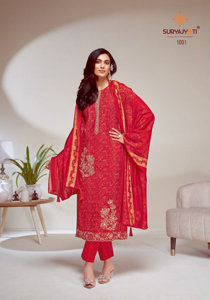 Kavita Vol 1 Suryajyoti Modal Readymade Pant Style Suits Wholesaler India